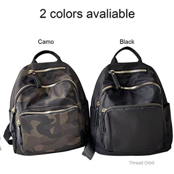 Nylon Medium Backpack Anti-Theft Travel Bag Tote Shoulder Bag main image 2